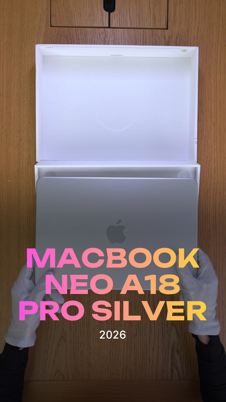 Apple MacBook Neo (2026) A18 Pro (6CPU/5GPU/8GB/512GB) Silver (MHFC4)