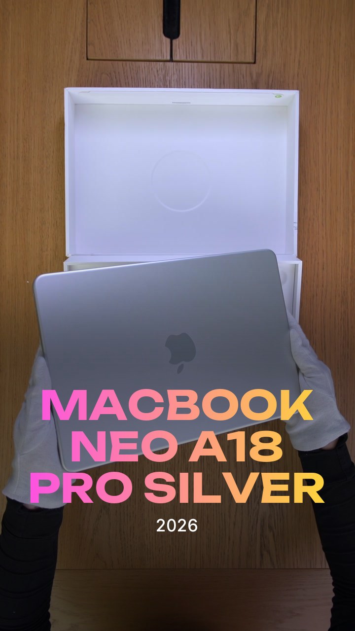 Apple MacBook Neo (2026) A18 Pro (6CPU/5GPU/8GB/512GB) Silver (MHFC4)