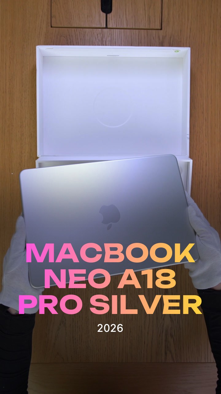 Apple MacBook Neo (2026) A18 Pro (6CPU/5GPU/8GB/512GB) Silver (MHFC4)