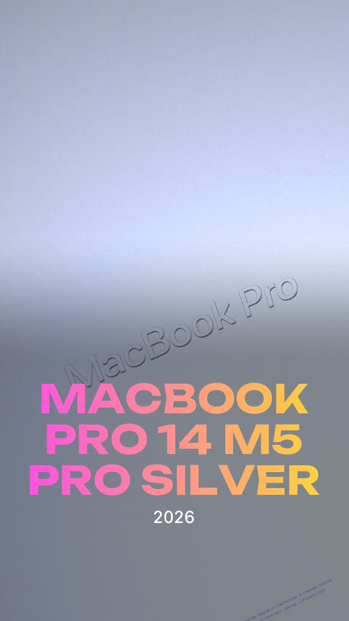 Apple MacBook Pro 14 (2026) M5 Pro Silver