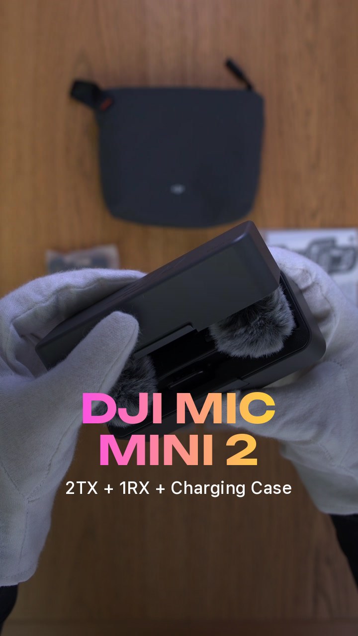 DJI Mic Mini 2 (2TX + 1RX + Charging Case)
