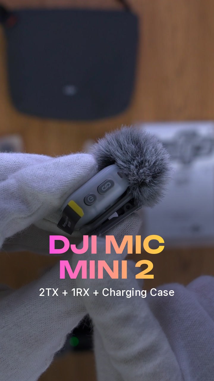 DJI Mic Mini 2 (2TX + 1RX + Charging Case)