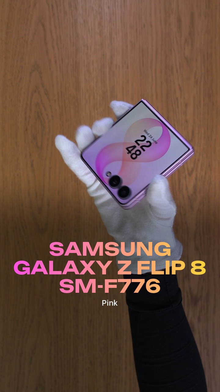 Смартфон Samsung Galaxy Z Flip 8 (Pink) SM-F776 (Nano-sim + eSim)