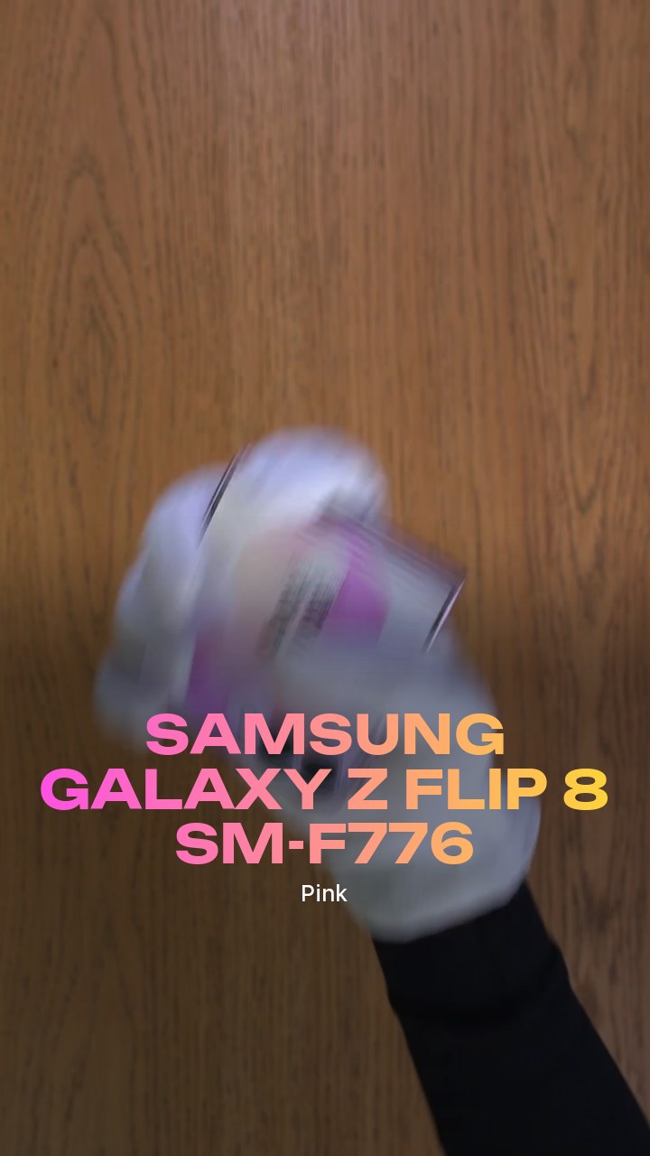 Смартфон Samsung Galaxy Z Flip 8 (Pink) SM-F776 (Nano-sim + eSim)