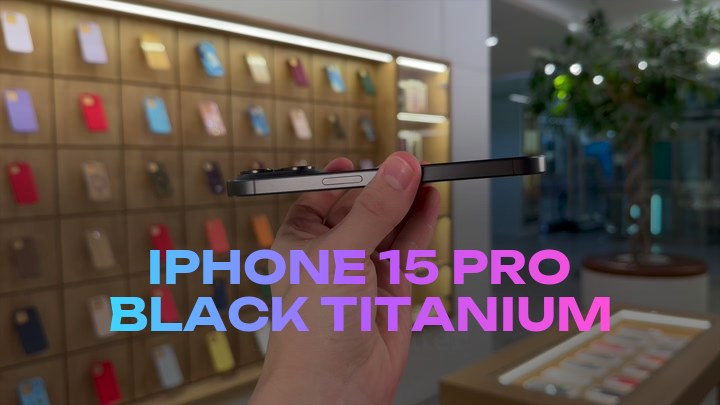 iPhone 15 Pro Black Titanium