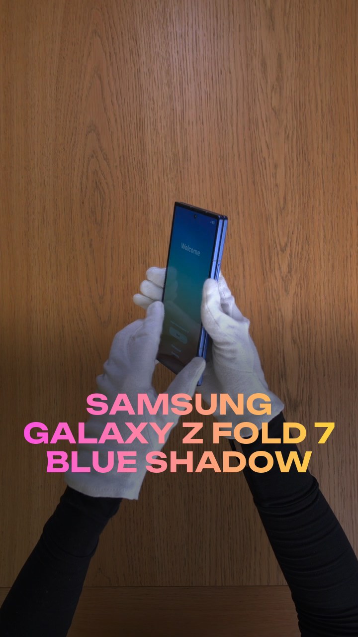 Samsung Galaxy Z Fold 7 Blue Shadow