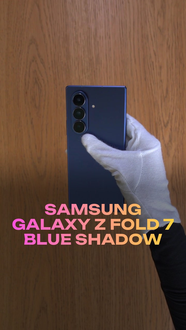 Samsung Galaxy Z Fold 7 Blue Shadow