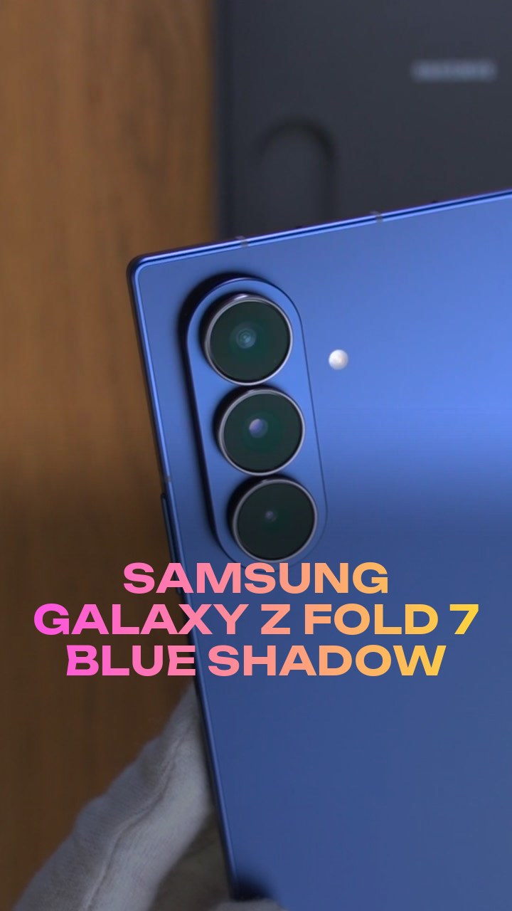 Samsung Galaxy Z Fold 7 Blue Shadow