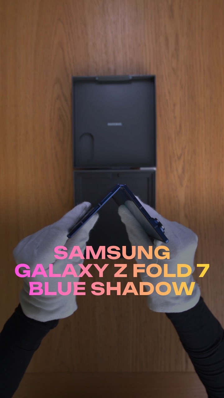 Samsung Galaxy Z Fold 7 Blue Shadow
