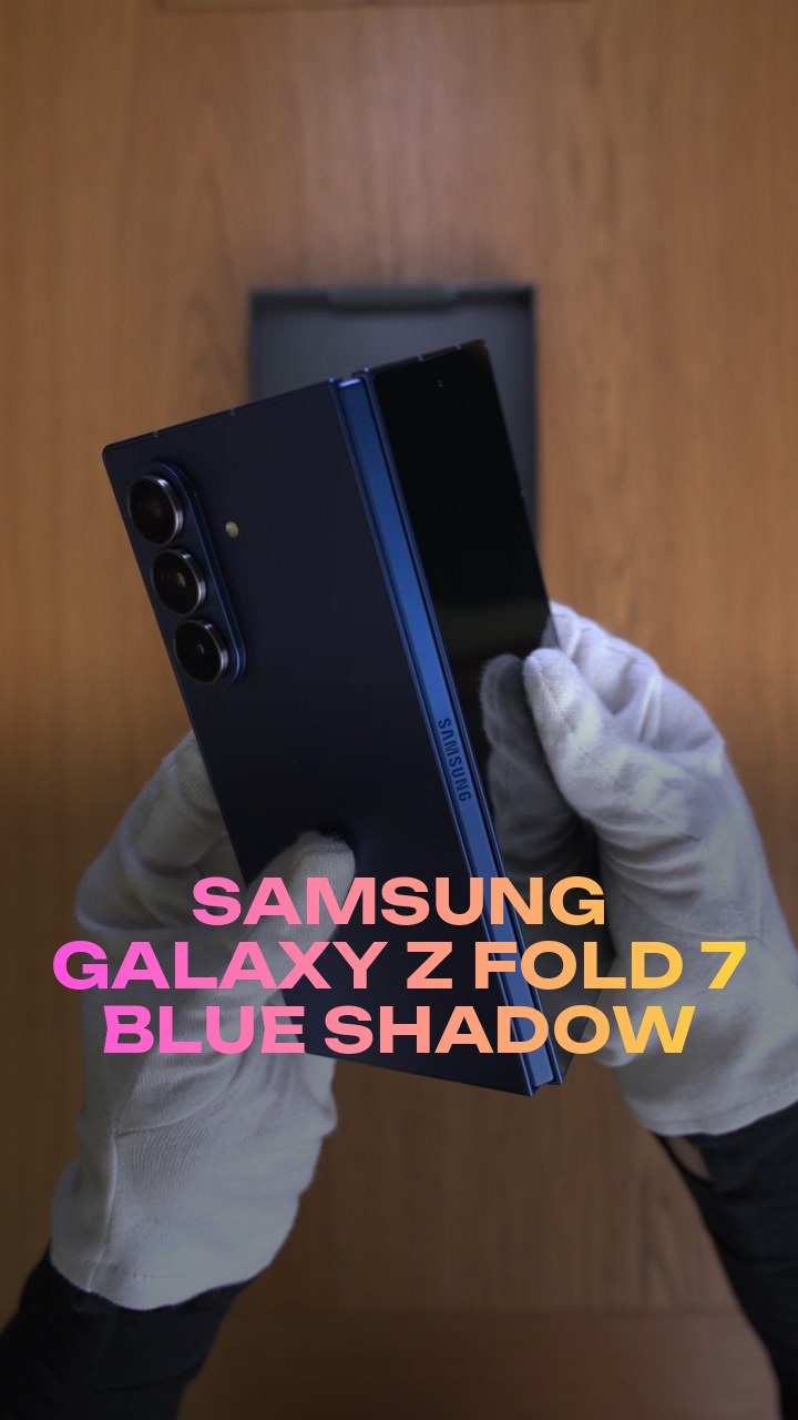 Samsung Galaxy Z Fold 7 Blue Shadow