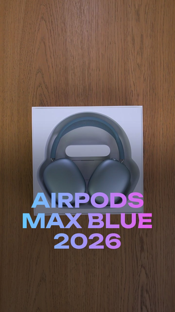 AirPods Max 2  (2026) Blue
