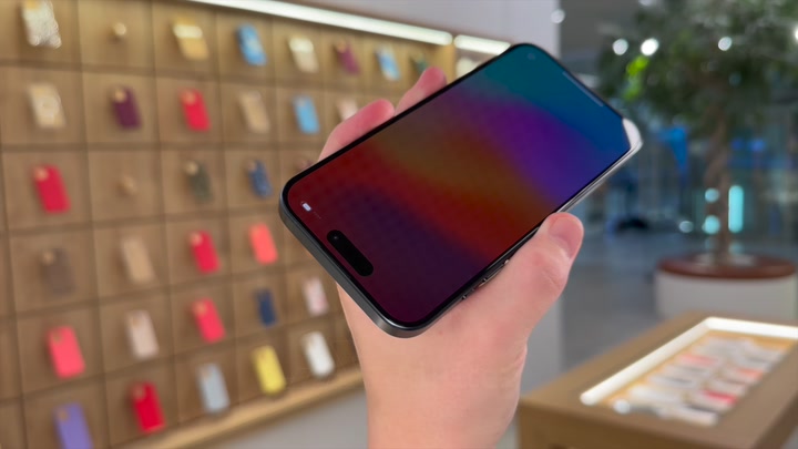 iPhone 15 Pro Blue Titanium
