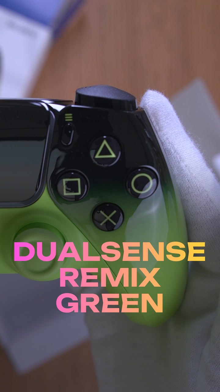 DualSense Remix Green