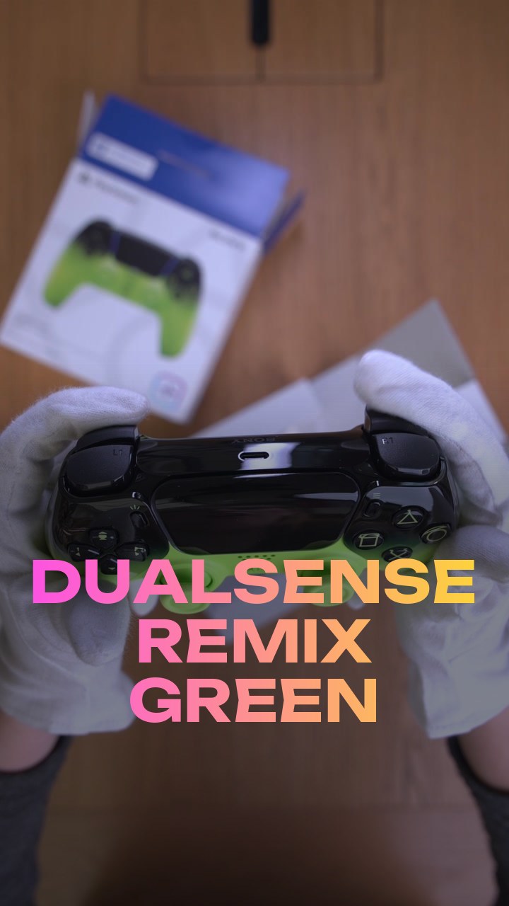 DualSense Remix Green