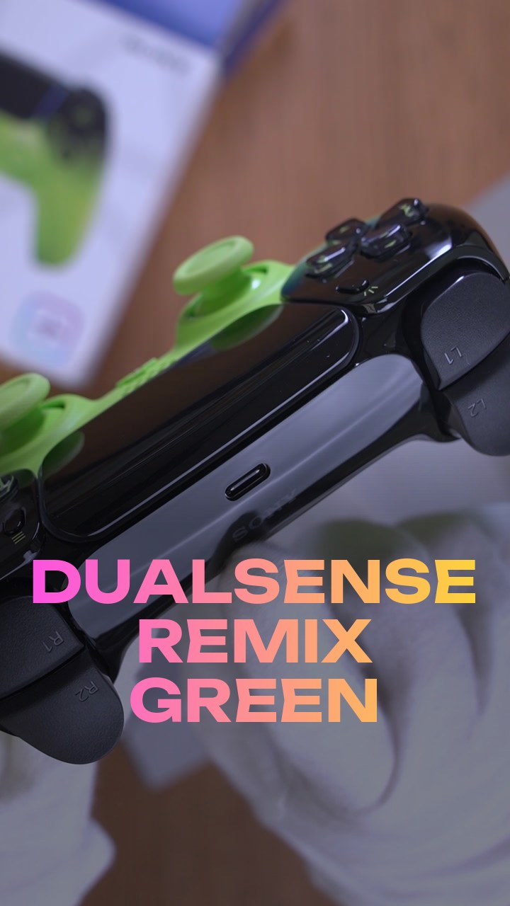 DualSense Remix Green