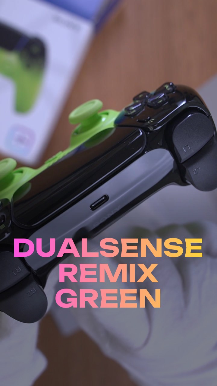 DualSense Remix Green