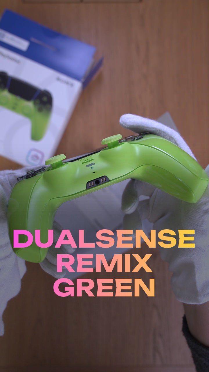 DualSense Remix Green