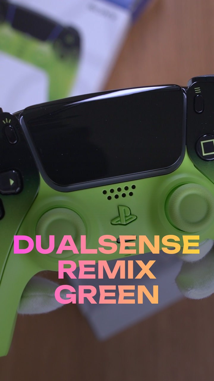 DualSense Remix Green