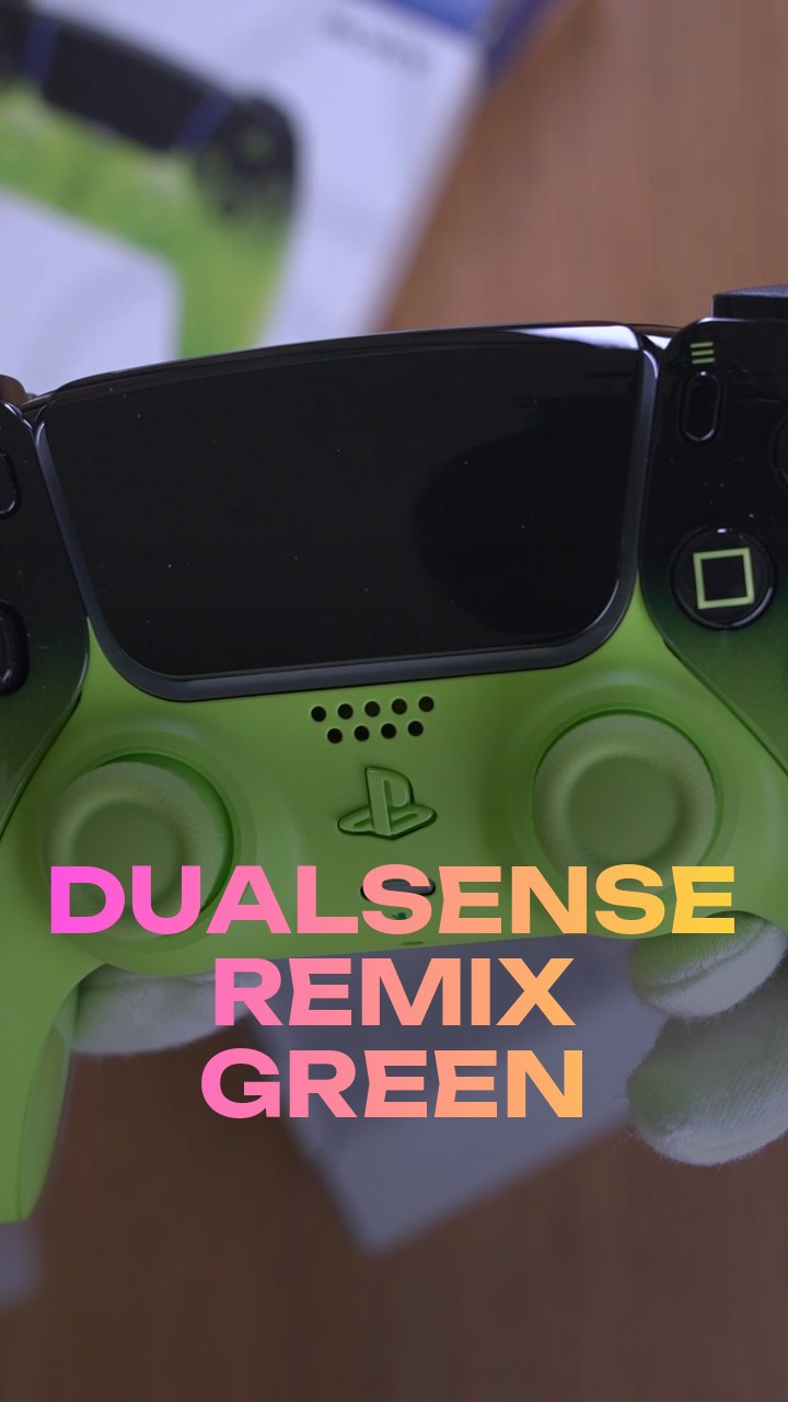 DualSense Remix Green