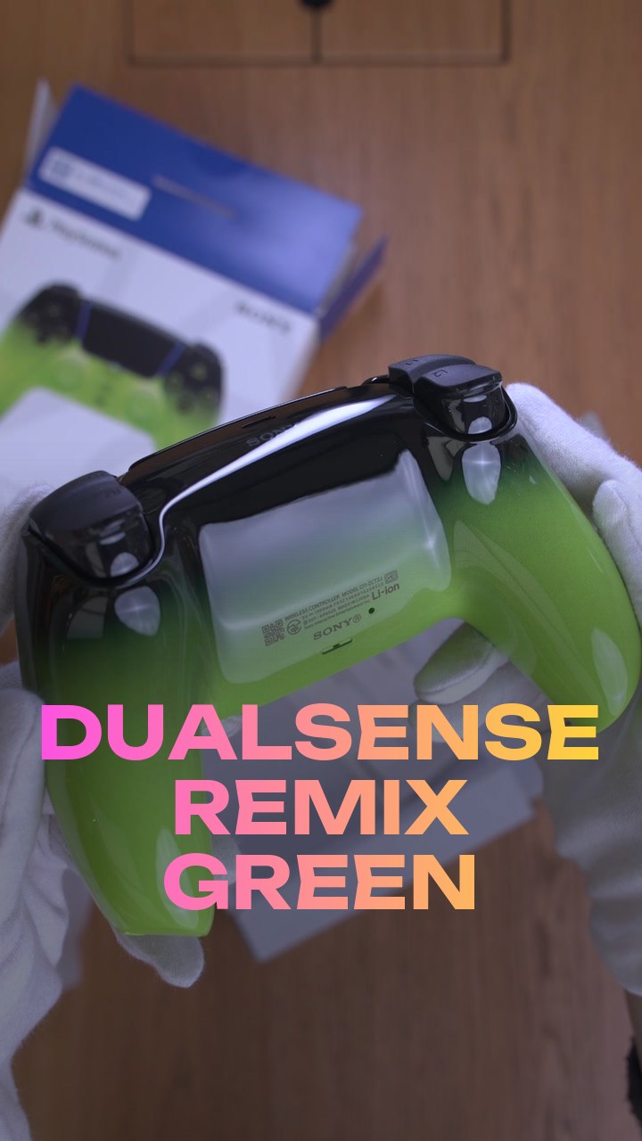DualSense Remix Green