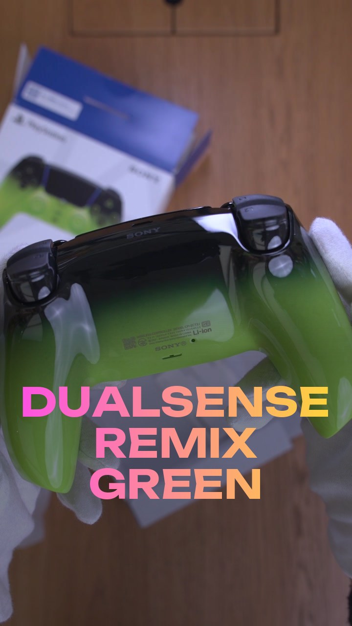 DualSense Remix Green