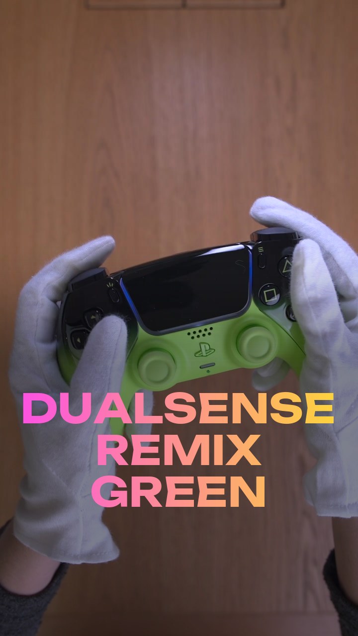 DualSense Remix Green