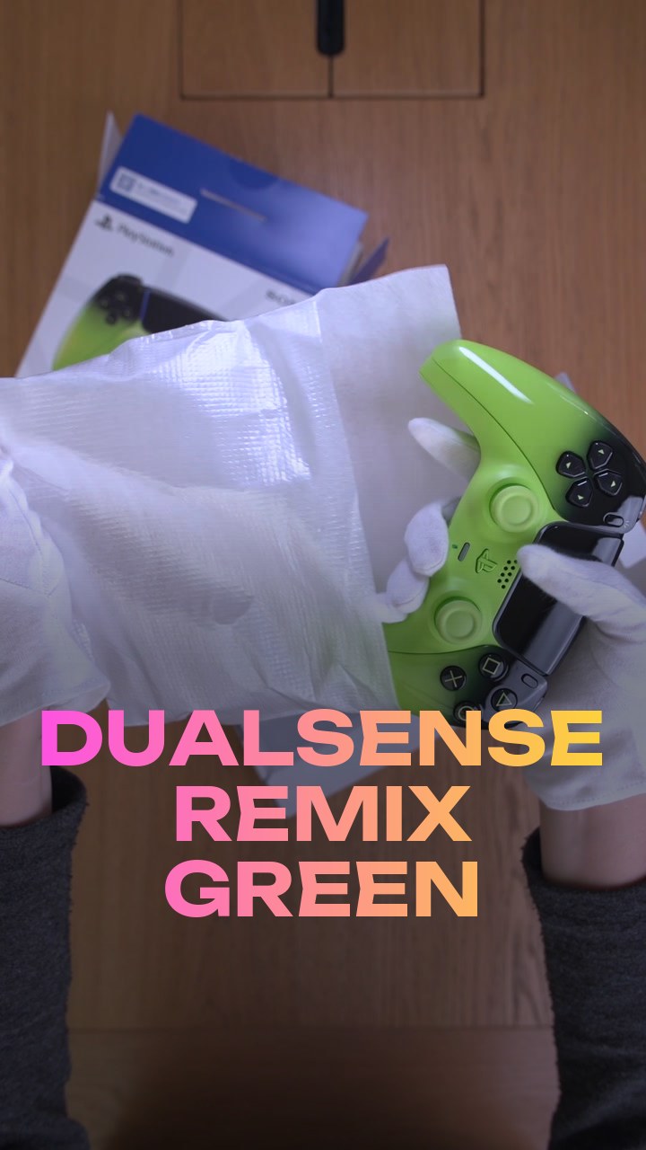 DualSense Remix Green