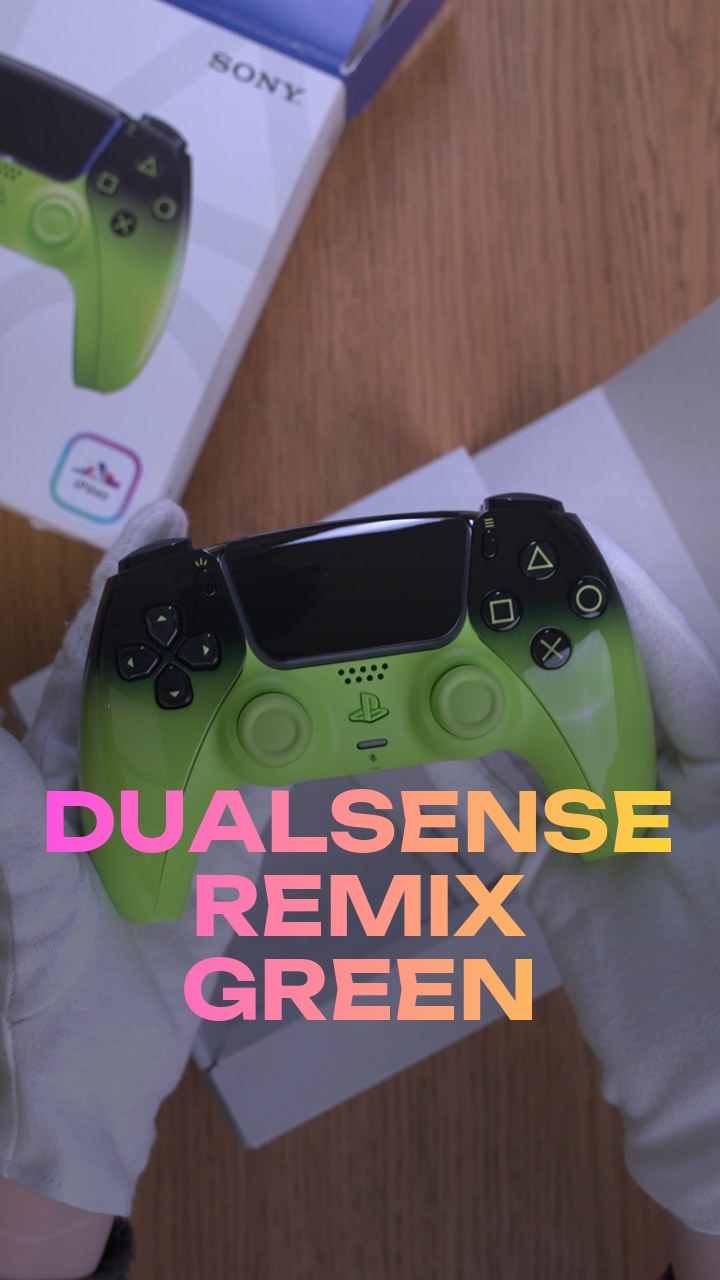 DualSense Remix Green