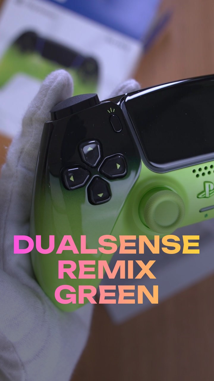 DualSense Remix Green