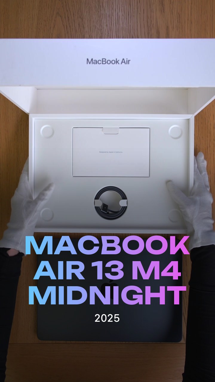 MacBook Air 13 (2025) M4 Midnight