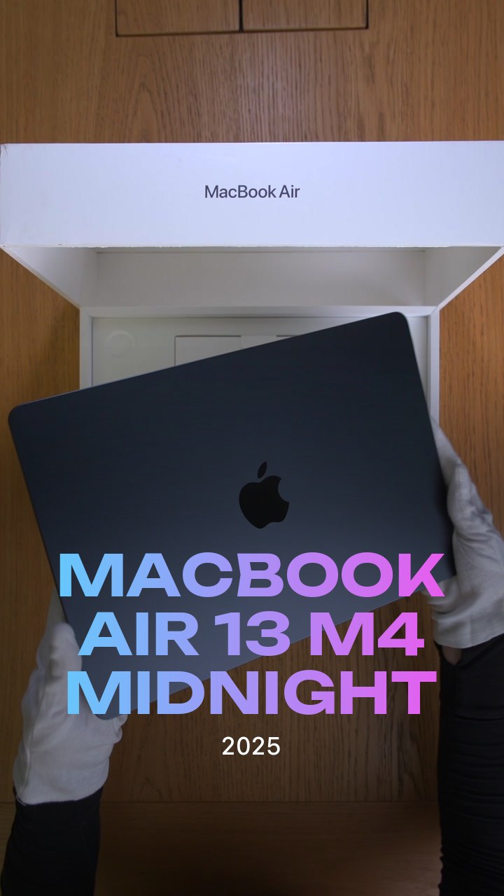 MacBook Air 13 (2025) M4 Midnight