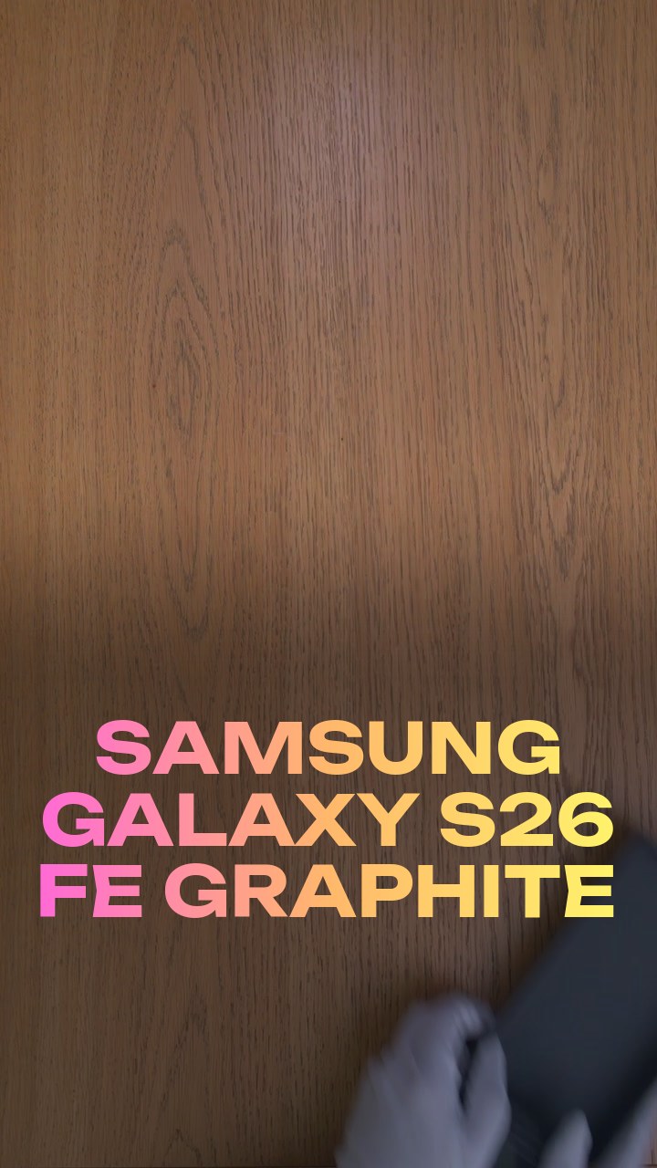 Samsung Galaxy S26 FE Graphite