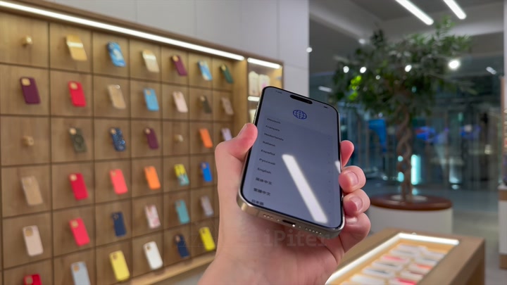 iPhone 15 Pro Natural Titanium