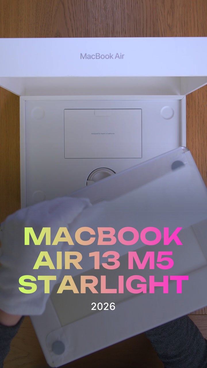Apple MacBook Air 13 (2026) M5 Starlight