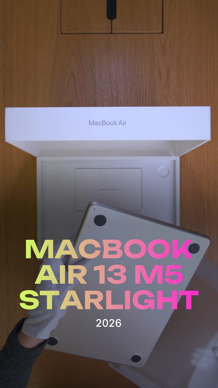 Apple MacBook Air 13 (2026) M5 Starlight