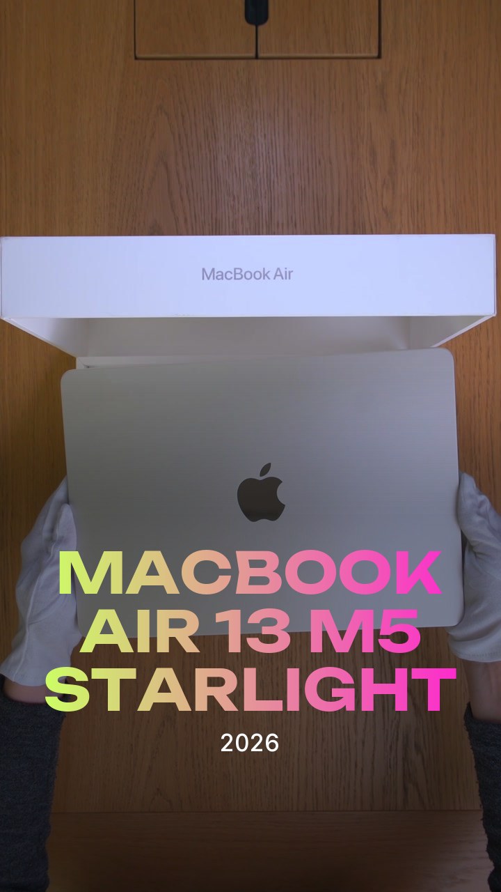 Apple MacBook Air 13 (2026) M5 Starlight