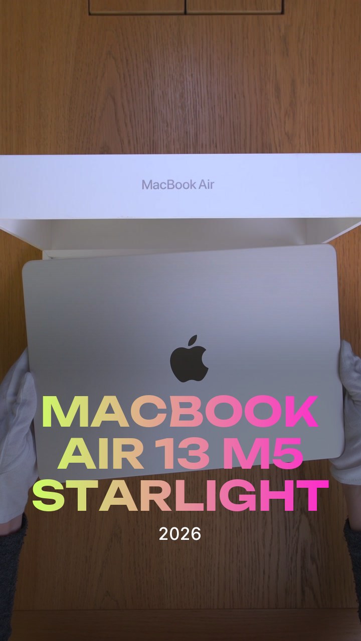 Apple MacBook Air 13 (2026) M5 Starlight