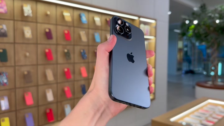iPhone 15 Pro Max Blue Titanium