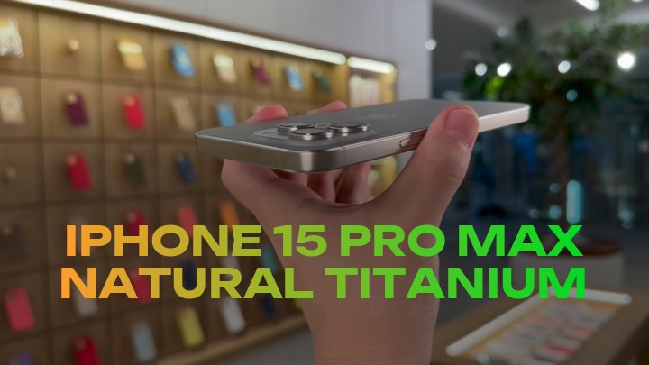 iPhone 15 Pro Max Natural Titanium