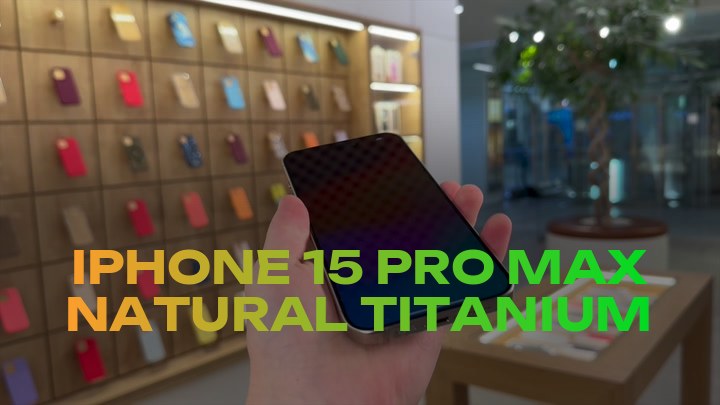 iPhone 15 Pro Max Natural Titanium