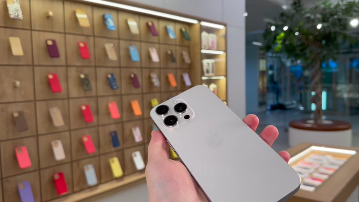 iPhone 15 Pro Max White Titanium