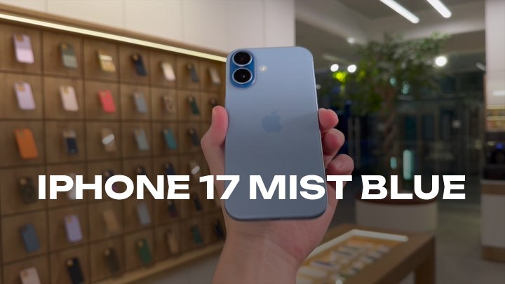 iPhone 17 Mist Blue