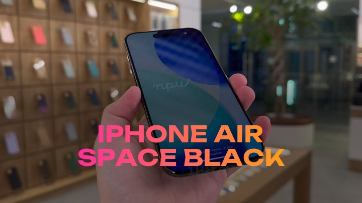 iPhone Air Space Black
