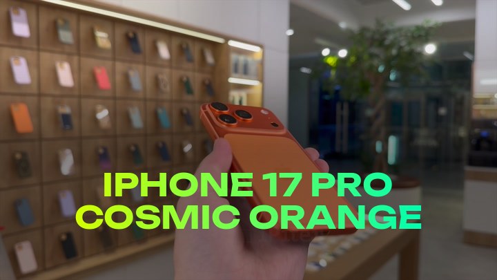 iPhone 17 Pro Cosmic Orange