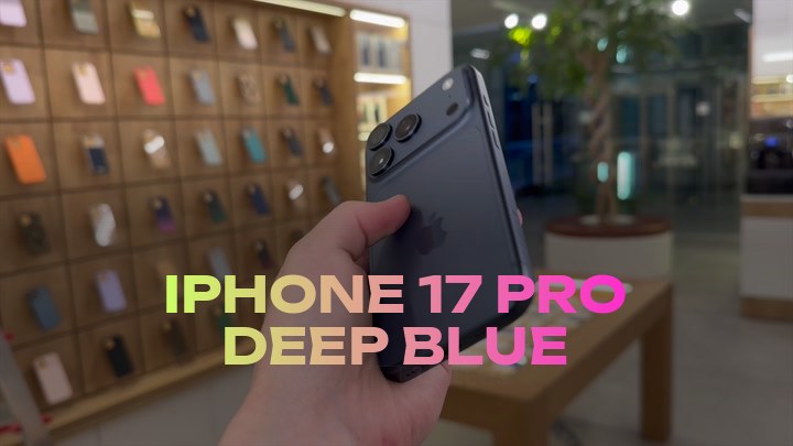iPhone 17 Pro Deep Blue