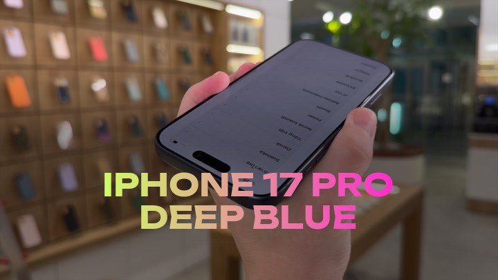 iPhone 17 Pro Deep Blue