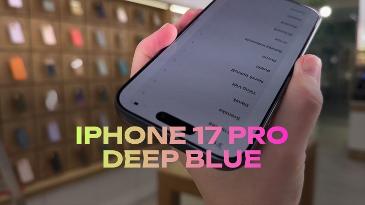 iPhone 17 Pro Deep Blue