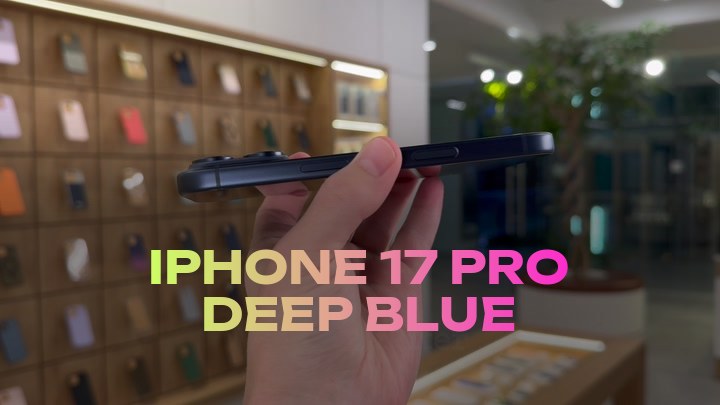 iPhone 17 Pro Deep Blue