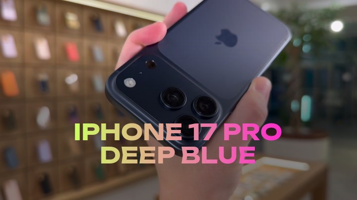 iPhone 17 Pro Deep Blue