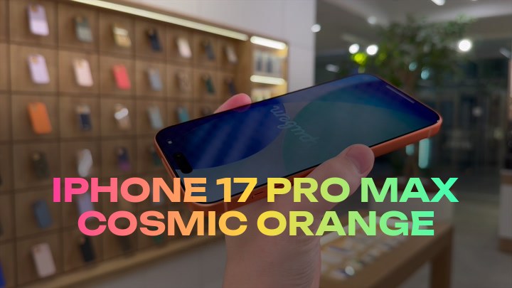 iPhone 17 Pro Max Cosmic Orange